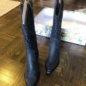 Jeffrey Campbell Dagget Western Boot / Black / Size 6.5 US
